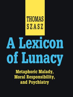 cover image of A Lexicon of Lunacy